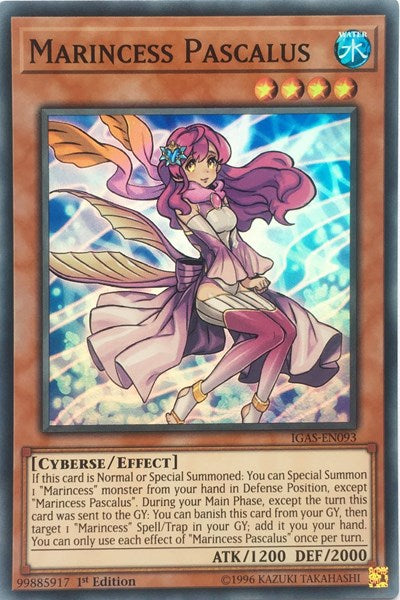 Marincess Pascalus [IGAS-EN093] Super Rare | Exor Games Dartmouth