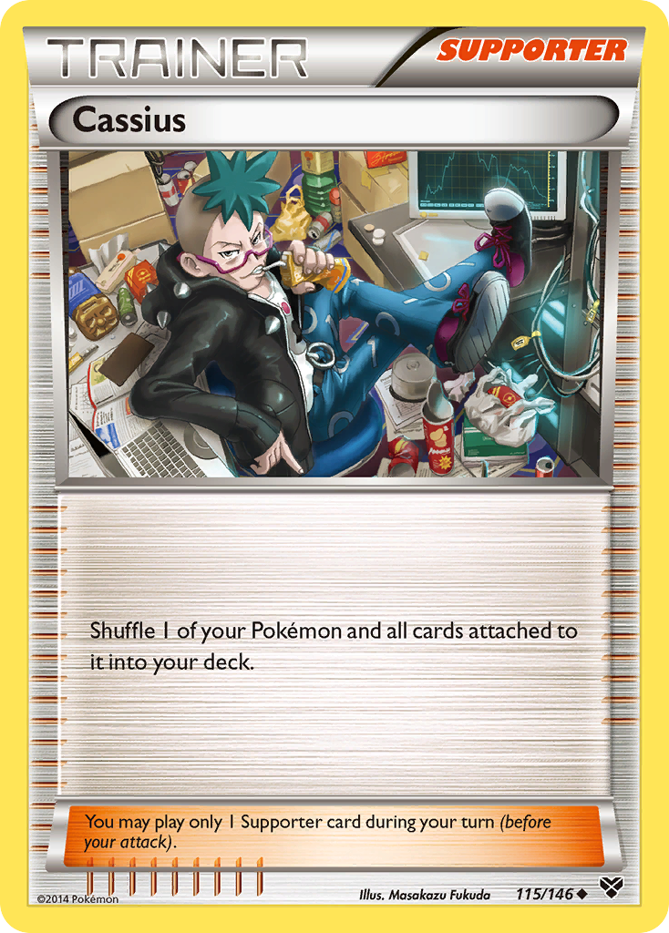 Cassius (115/146) [XY: Base Set] | Exor Games Dartmouth