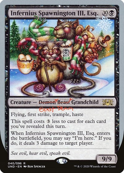 Infernius Spawnington III, Esq. [Unsanctioned] | Exor Games Dartmouth