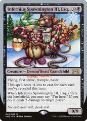 Infernius Spawnington III, Esq. [Unsanctioned] | Exor Games Dartmouth