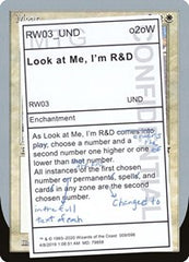 Look at Me, I'm R&D [Unsanctioned] | Exor Games Dartmouth