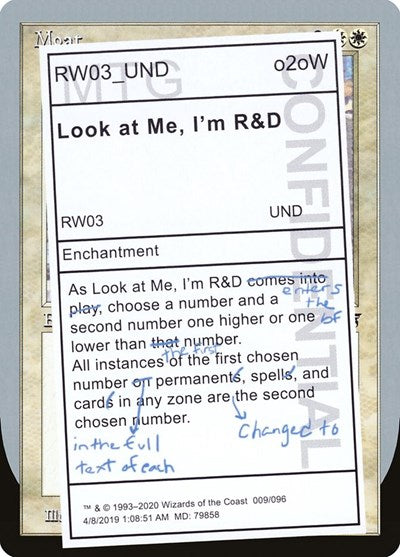 Look at Me, I'm R&D [Unsanctioned] | Exor Games Dartmouth