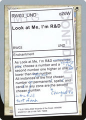 Look at Me, I'm R&D [Unsanctioned] | Exor Games Dartmouth