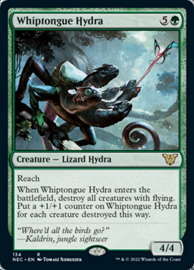 Whiptongue Hydra [Kamigawa: Neon Dynasty Commander] | Exor Games Dartmouth