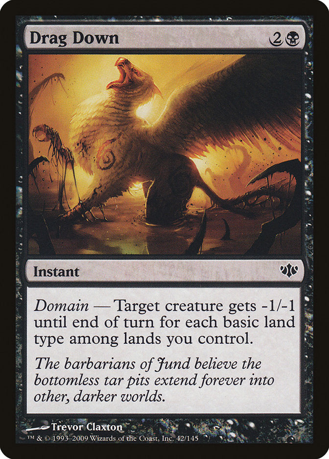 Drag Down [Conflux] | Exor Games Dartmouth