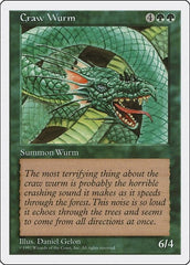 Craw Wurm [Fifth Edition] | Exor Games Dartmouth