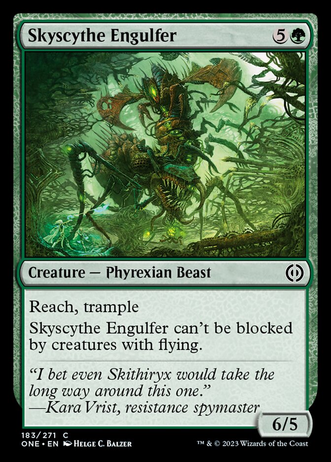 Skyscythe Engulfer [Phyrexia: All Will Be One] | Exor Games Dartmouth