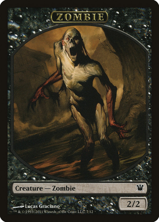 Zombie (7/12) [Innistrad Tokens] | Exor Games Dartmouth