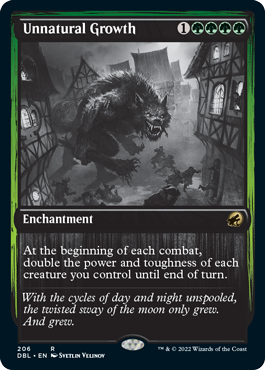 Unnatural Growth [Innistrad: Double Feature] | Exor Games Dartmouth