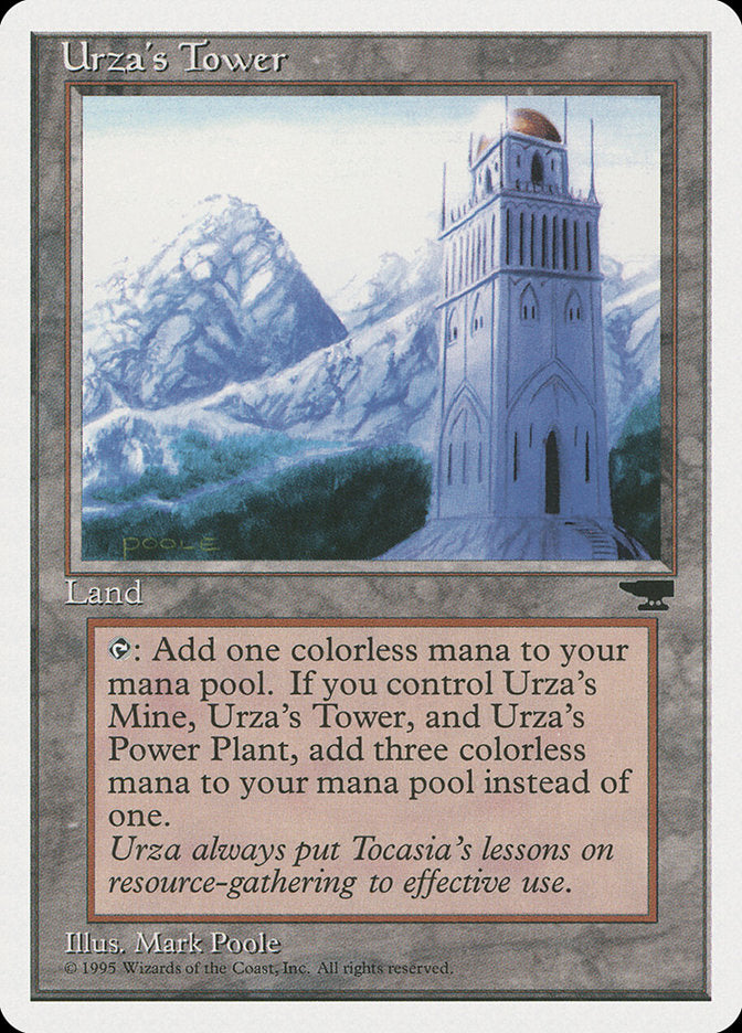 Urza's Tower (Mountains) [Chronicles] | Exor Games Dartmouth