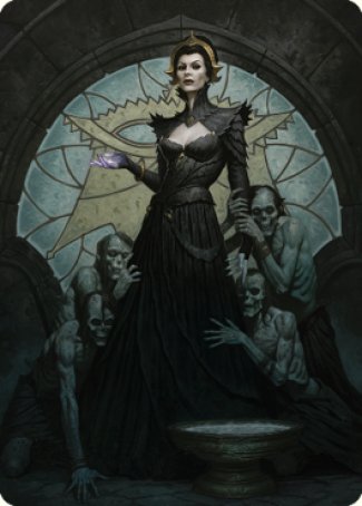 Liliana of the Veil Art Card [Dominaria United Art Series] | Exor Games Dartmouth