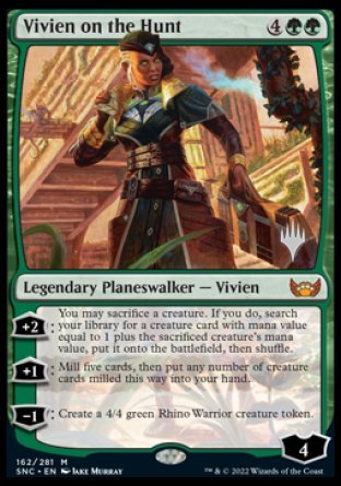 Vivien on the Hunt (Promo Pack) [Streets of New Capenna Promos] | Exor Games Dartmouth