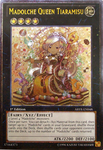 Madolche Queen Tiaramisu (UTR) [ABYR-EN048] Ultimate Rare | Exor Games Dartmouth