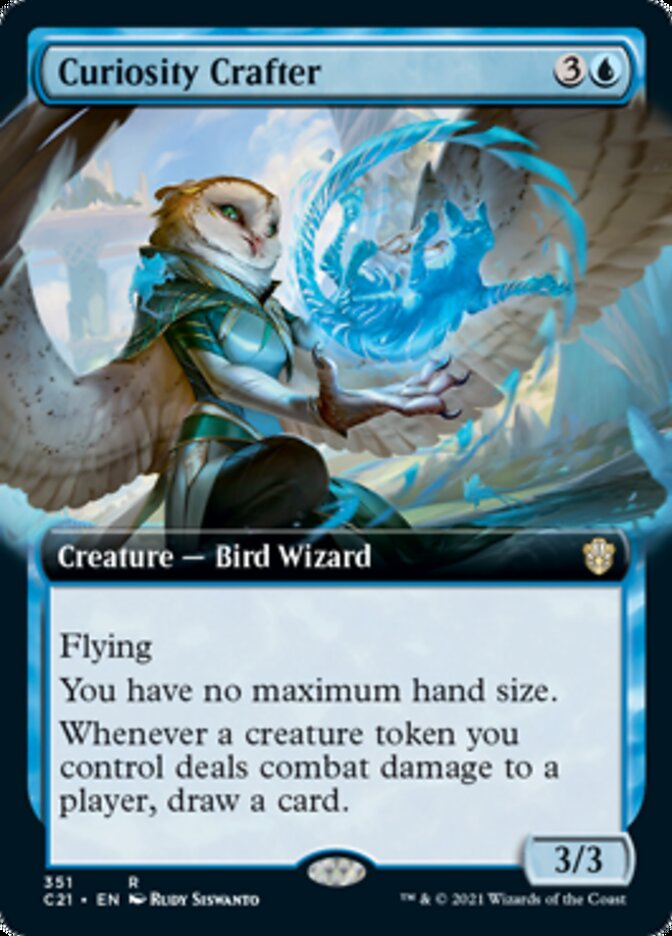 Curiosity Crafter (Extended) [Commander 2021] | Exor Games Dartmouth