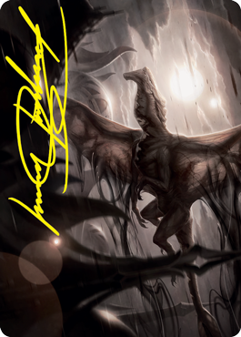 Shadrix Silverquill Art Card (Gold-Stamped Signature) [Strixhaven: School of Mages Art Series] | Exor Games Dartmouth