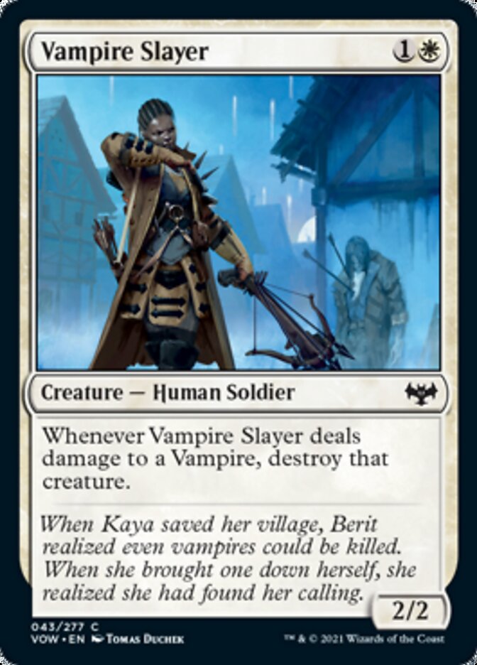 Vampire Slayer [Innistrad: Crimson Vow] | Exor Games Dartmouth