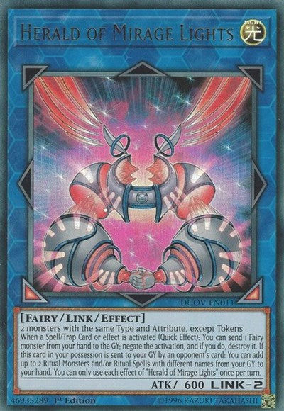 Herald of Mirage Lights [DUOV-EN011] Ultra Rare | Exor Games Dartmouth