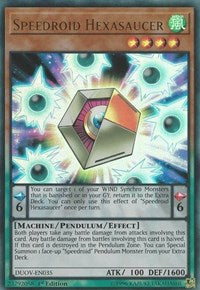 Speedroid Hexasaucer [DUOV-EN035] Ultra Rare | Exor Games Dartmouth
