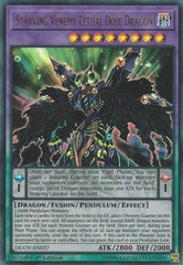 Starving Venemy Lethal Dose Dragon [DUOV-EN037] Ultra Rare | Exor Games Dartmouth