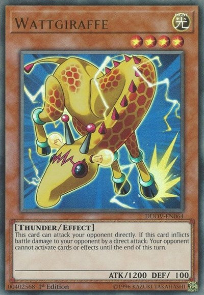 Wattgiraffe [DUOV-EN064] Ultra Rare | Exor Games Dartmouth