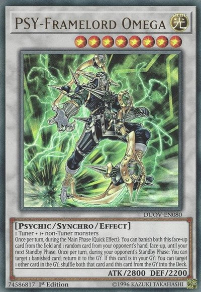 PSY-Framelord Omega [DUOV-EN080] Ultra Rare | Exor Games Dartmouth