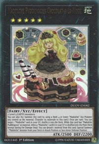 Madolche Puddingcess Chocolat-a-la-Mode [DUOV-EN082] Ultra Rare | Exor Games Dartmouth