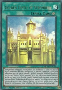 Golden Castle of Stromberg [DUOV-EN094] Ultra Rare | Exor Games Dartmouth