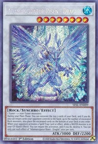 Adamancipator Risen - Dragite [SESL-EN009] Secret Rare | Exor Games Dartmouth