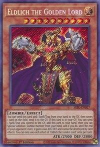 Eldlich the Golden Lord [SESL-EN027] Secret Rare | Exor Games Dartmouth