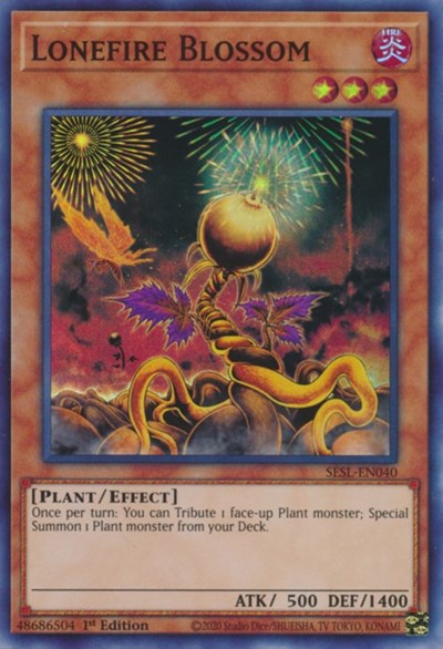 Lonefire Blossom [SESL-EN040] Super Rare | Exor Games Dartmouth