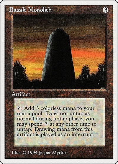 Basalt Monolith [Summer Magic / Edgar] | Exor Games Dartmouth