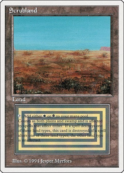 Scrubland [Summer Magic / Edgar] | Exor Games Dartmouth