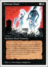 Animate Dead [Summer Magic / Edgar] | Exor Games Dartmouth