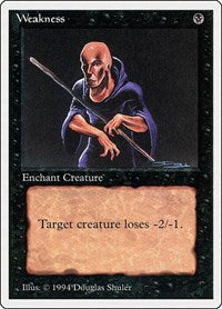 Weakness [Summer Magic / Edgar] | Exor Games Dartmouth