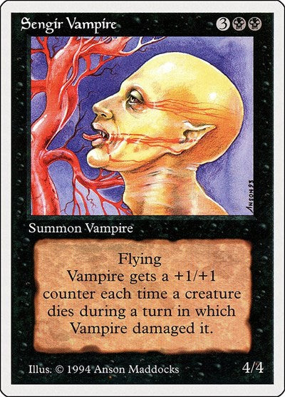 Sengir Vampire [Summer Magic / Edgar] | Exor Games Dartmouth