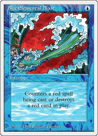 Blue Elemental Blast [Summer Magic / Edgar] | Exor Games Dartmouth