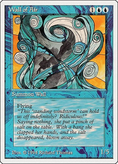 Wall of Air [Summer Magic / Edgar] | Exor Games Dartmouth