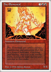 Fire Elemental [Summer Magic / Edgar] | Exor Games Dartmouth