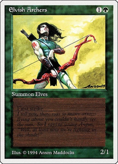 Elvish Archers [Summer Magic / Edgar] | Exor Games Dartmouth