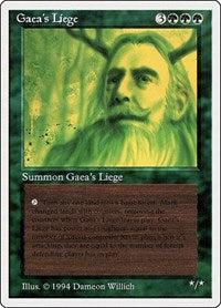 Gaea's Liege [Summer Magic / Edgar] | Exor Games Dartmouth