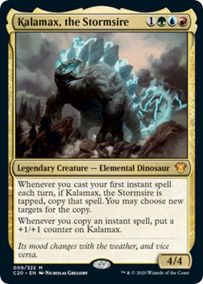 Kalamax, the Stormsire (Commander 2020) [Oversize Cards] | Exor Games Dartmouth