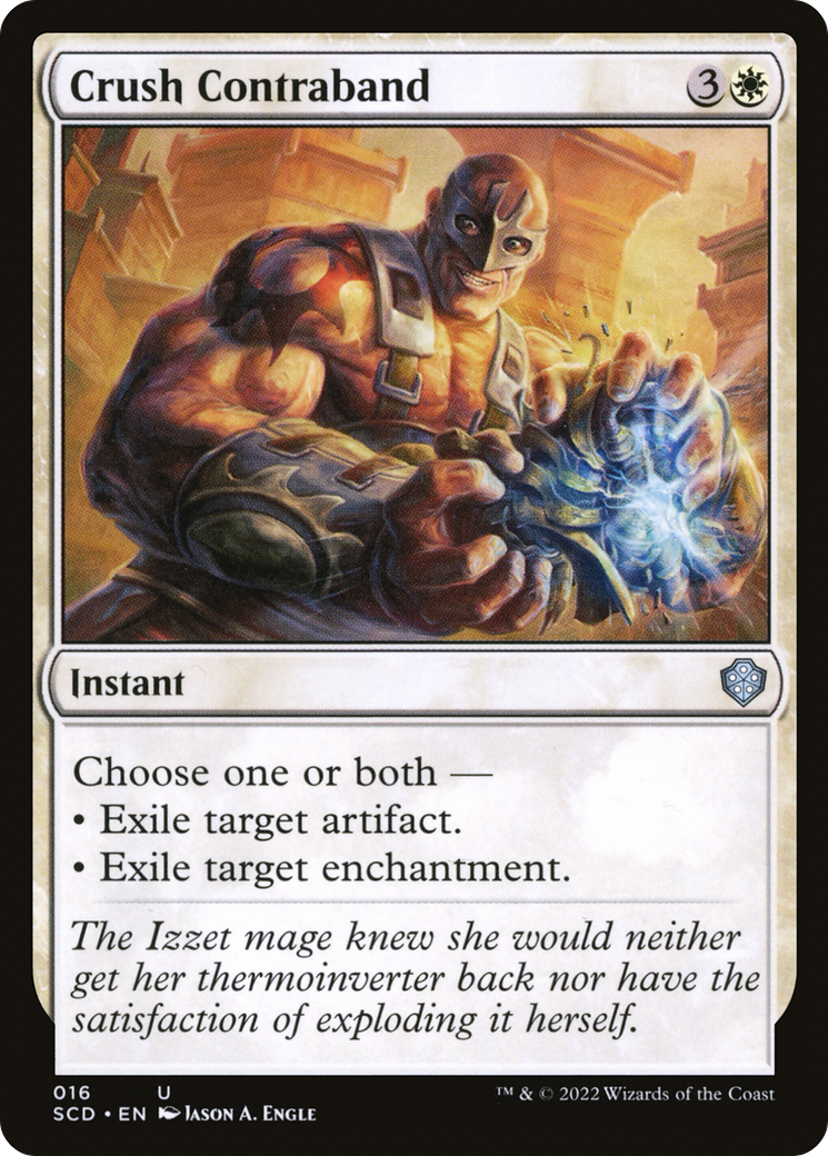 Crush Contraband [Starter Commander Decks] | Exor Games Dartmouth