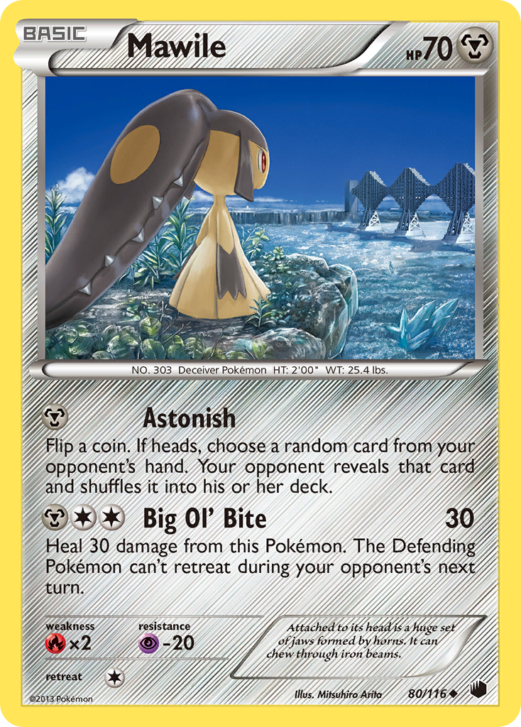 Mawile (80/116) [Black & White: Plasma Freeze] | Exor Games Dartmouth