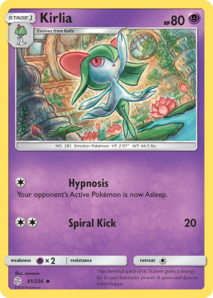 Kirlia (81/236) [Sun & Moon: Cosmic Eclipse] | Exor Games Dartmouth