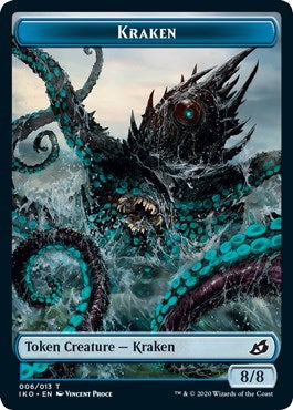 Kraken Token [Ikoria: Lair of Behemoths] | Exor Games Dartmouth