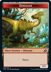 Dinosaur Token [Ikoria: Lair of Behemoths] | Exor Games Dartmouth