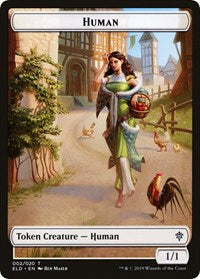 Human Double-sided Token (Challenger 2020) [Unique and Miscellaneous Promos] | Exor Games Dartmouth