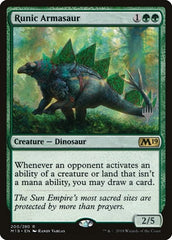 Runic Armasaur [Core Set 2019 Promos] | Exor Games Dartmouth