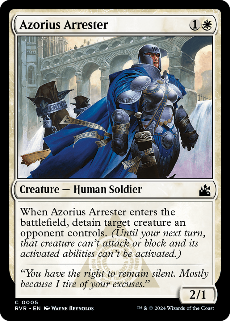 Azorius Arrester [Ravnica Remastered] | Exor Games Dartmouth