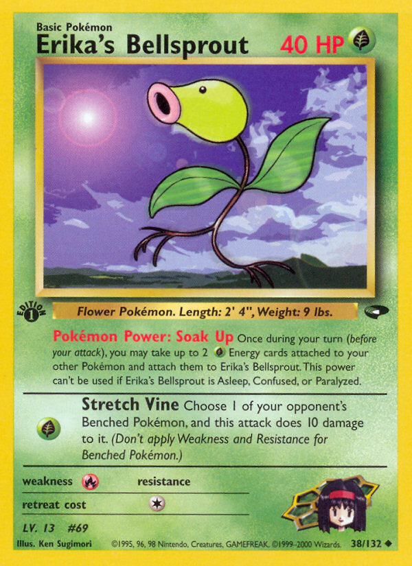 Erika's Bellsprout (38/132) [Gym Challenge 1st Edition] | Exor Games Dartmouth